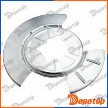 Déflecteur, disque de frein arrière gauche pour TESLA | HTO-CH-012, 600643200A